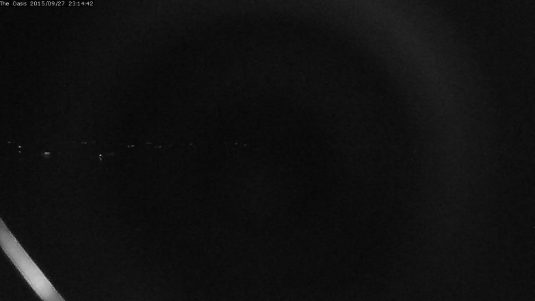 Lake Travis webcam, September 27, 2015 10:20 PM CT