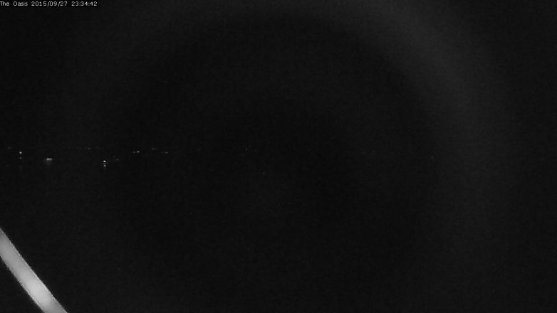 Lake Travis webcam, September 27, 2015 10:40 PM CT