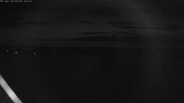 Lake Travis webcam, September 28, 2015 7:10 PM CT