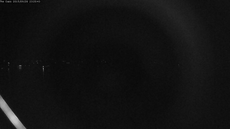 Lake Travis webcam, September 28, 2015 10:25 PM CT