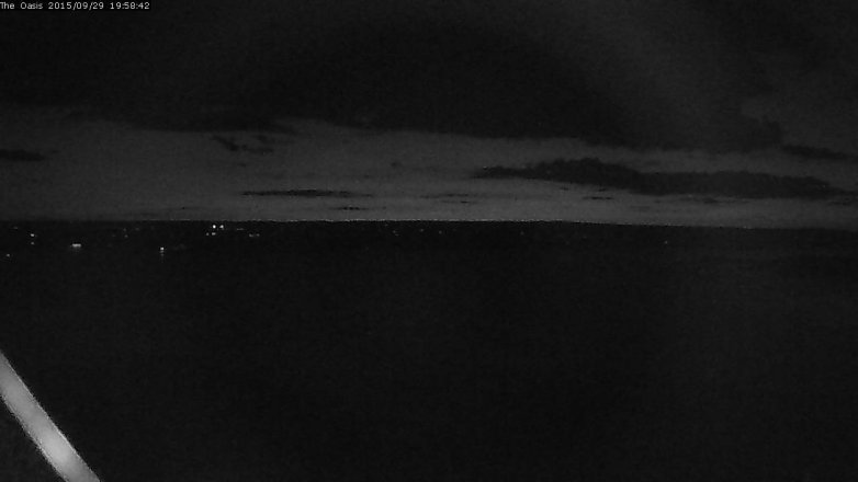Lake Travis webcam, September 29, 2015 7:05 PM CT