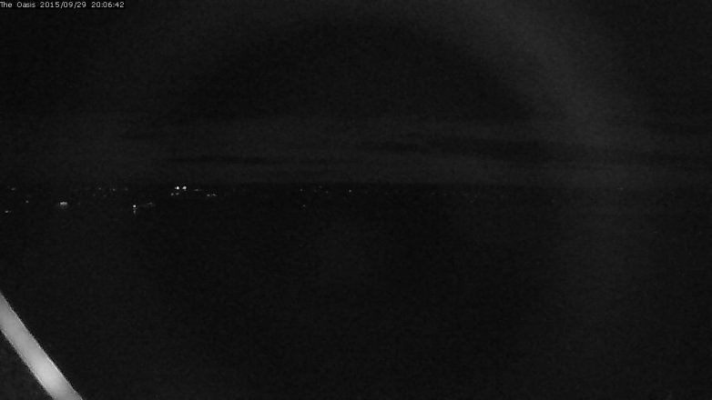 Lake Travis webcam, September 29, 2015 7:10 PM CT