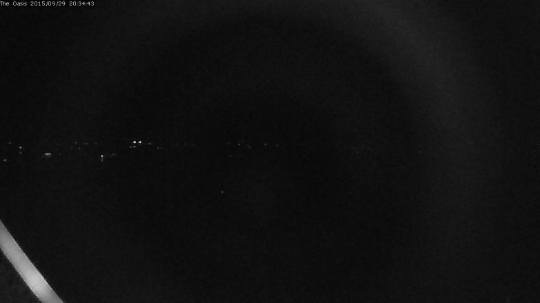Lake Travis webcam, September 29, 2015 7:40 PM CT