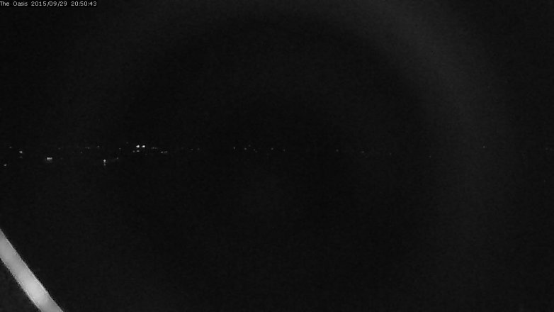 Lake Travis webcam, September 29, 2015 8:00 PM CT
