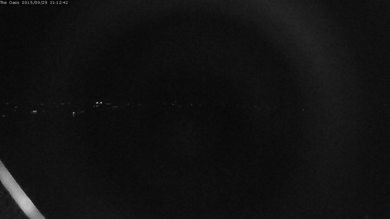 Lake Travis webcam, September 29, 2015 8:20 PM CT