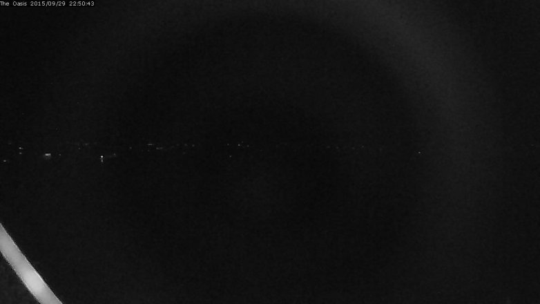 Lake Travis webcam, September 29, 2015 9:55 PM CT