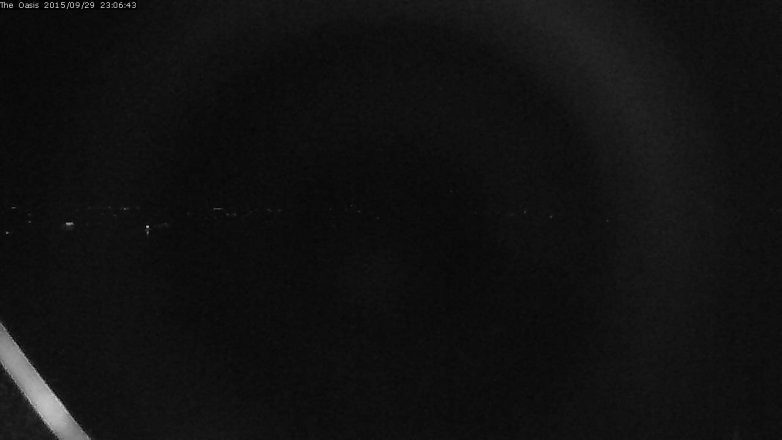 Lake Travis webcam, September 29, 2015 10:15 PM CT