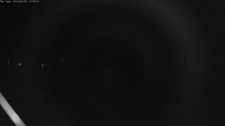 Lake Travis webcam, September 29, 2015 11:05 PM CT