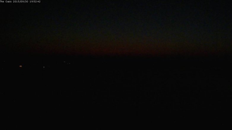 Lake Travis webcam, September 30, 2015 7:00 PM CT
