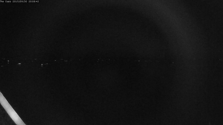 Lake Travis webcam, September 30, 2015 7:15 PM CT