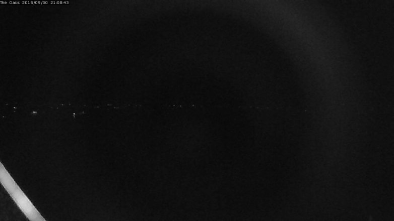 Lake Travis webcam, September 30, 2015 8:15 PM CT