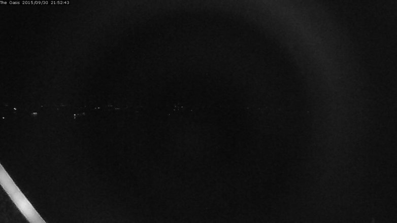 Lake Travis webcam, September 30, 2015 9:00 PM CT