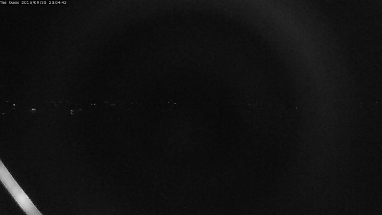 Lake Travis webcam, September 30, 2015 10:10 PM CT