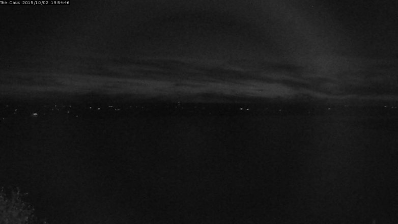 Lake Travis webcam, October 2, 2015 7:00 PM CT