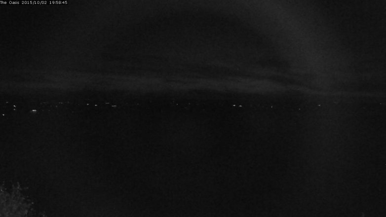 Lake Travis webcam, October 2, 2015 7:05 PM CT