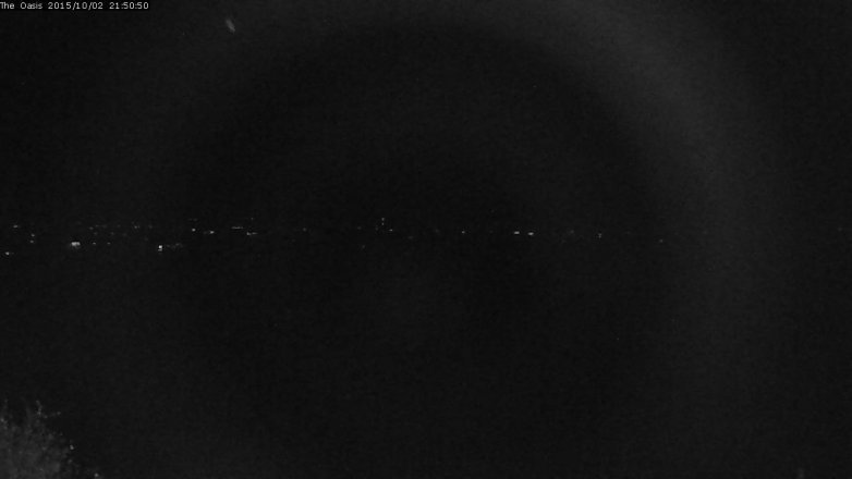 Lake Travis webcam, October 2, 2015 8:55 PM CT