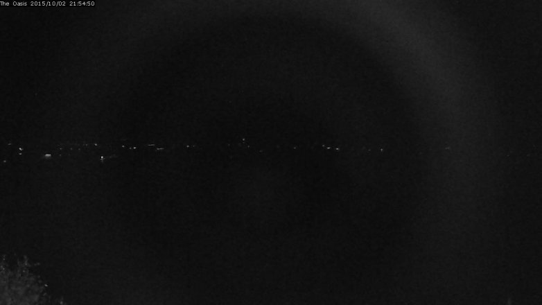 Lake Travis webcam, October 2, 2015 9:00 PM CT