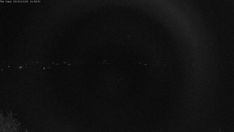 Lake Travis webcam, October 2, 2015 9:05 PM CT
