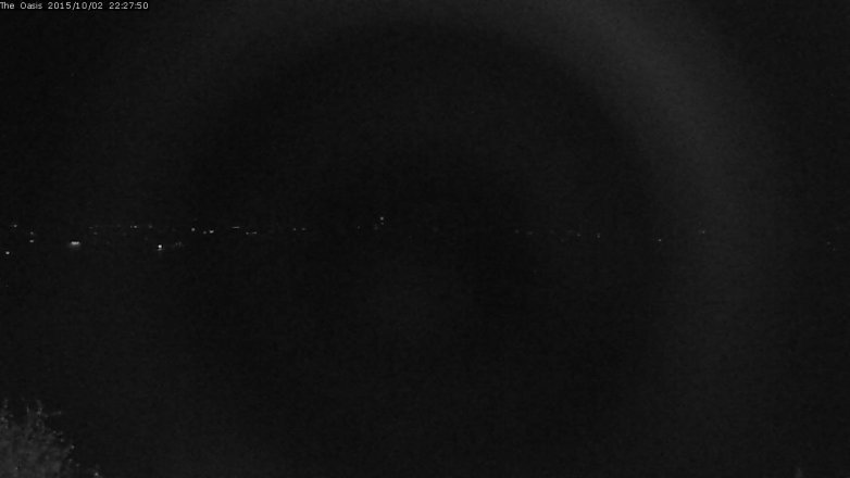 Lake Travis webcam, October 2, 2015 9:35 PM CT