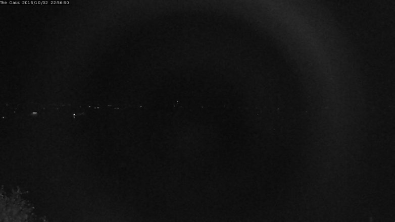 Lake Travis webcam, October 2, 2015 10:05 PM CT