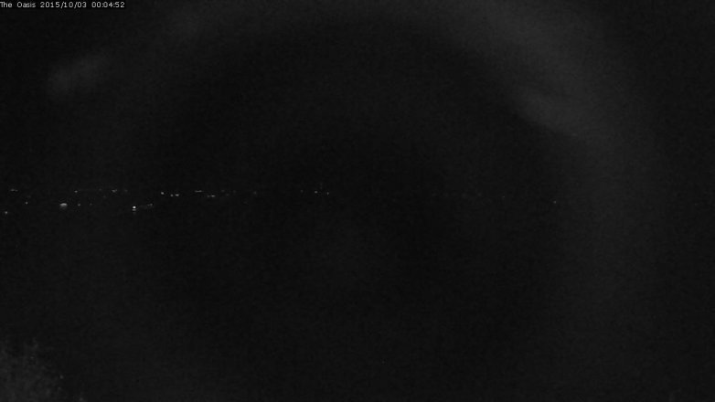 Lake Travis webcam, October 2, 2015 11:10 PM CT