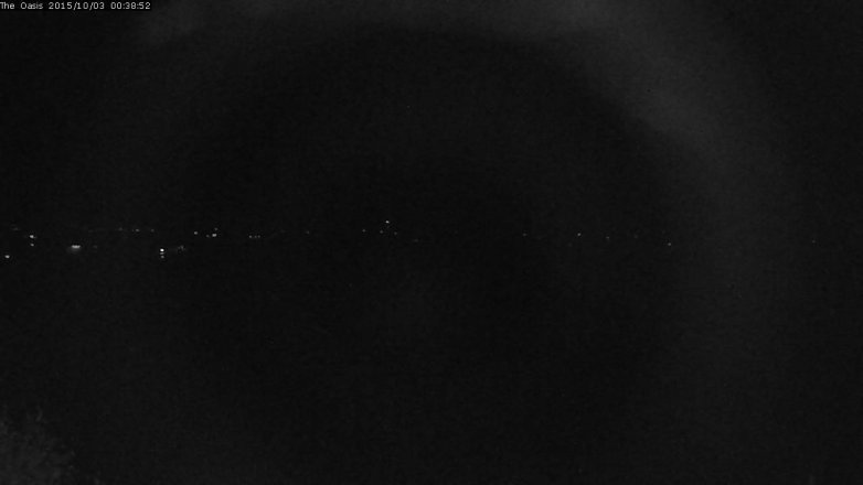 Lake Travis webcam, October 2, 2015 11:45 PM CT