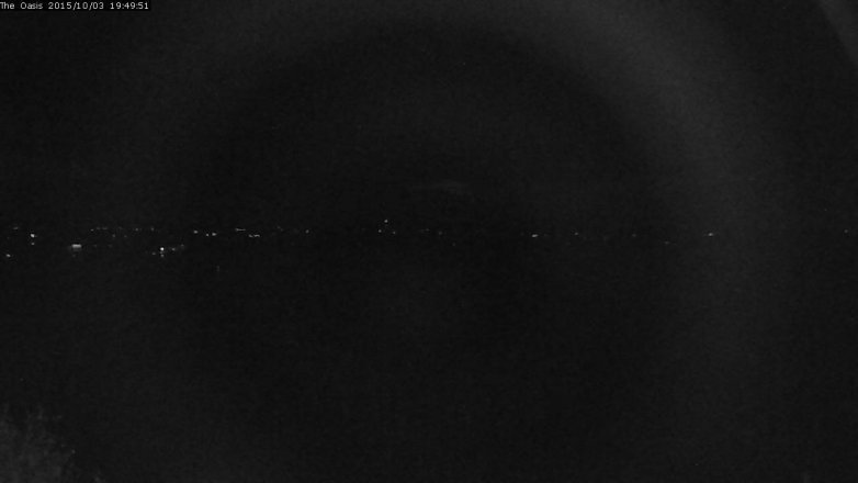 Lake Travis webcam, October 3, 2015 7:00 PM CT