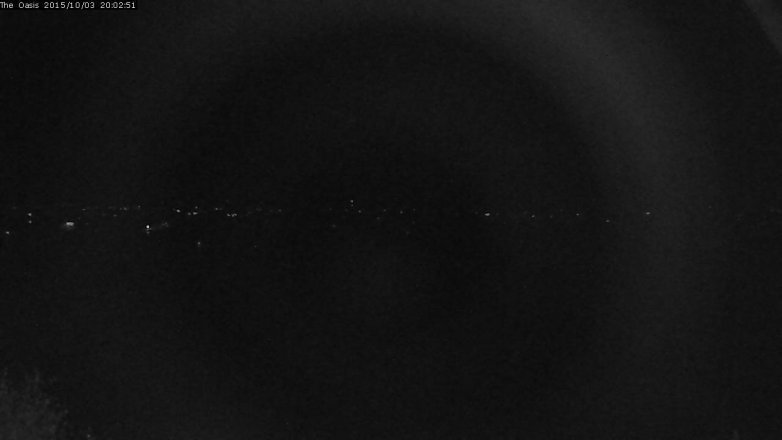 Lake Travis webcam, October 3, 2015 7:10 PM CT