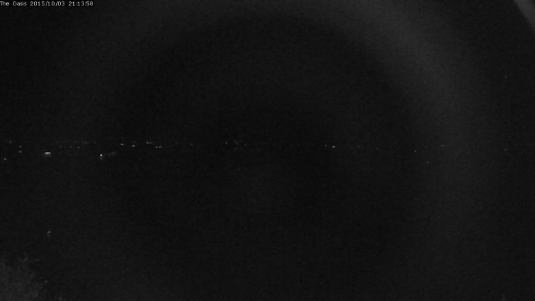 Lake Travis webcam, October 3, 2015 8:20 PM CT