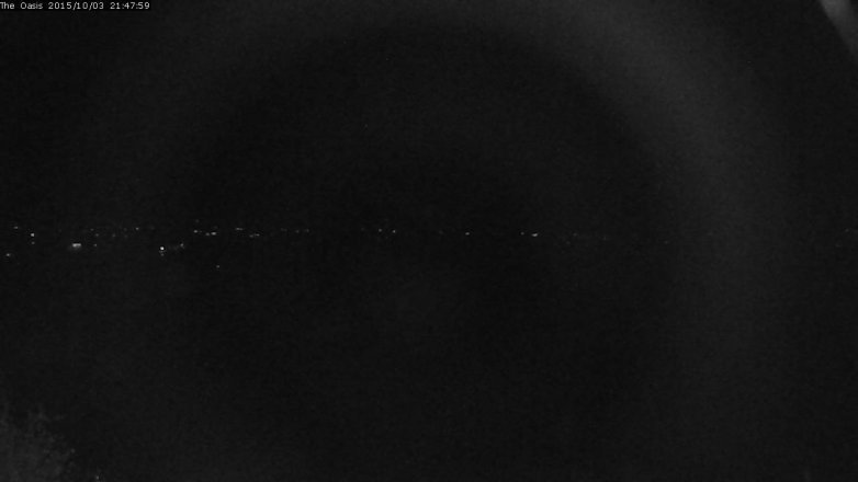 Lake Travis webcam, October 3, 2015 8:55 PM CT
