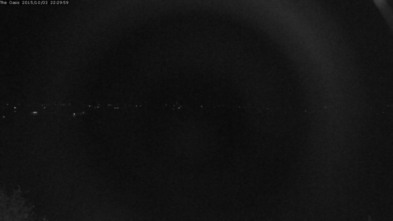 Lake Travis webcam, October 3, 2015 9:35 PM CT