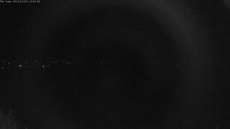 Lake Travis webcam, October 3, 2015 10:00 PM CT