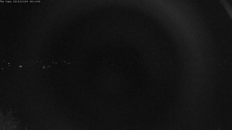 Lake Travis webcam, October 3, 2015 11:20 PM CT