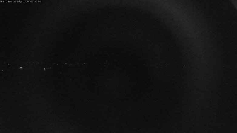Lake Travis webcam, October 3, 2015 11:35 PM CT