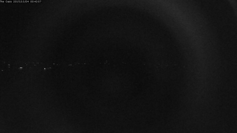 Lake Travis webcam, October 3, 2015 11:50 PM CT