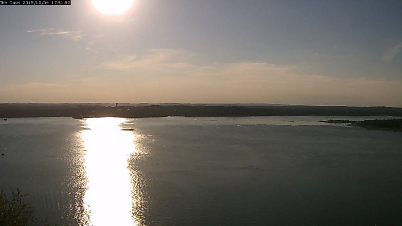 Lake Travis webcam, October 4, 2015 5:00 PM CT