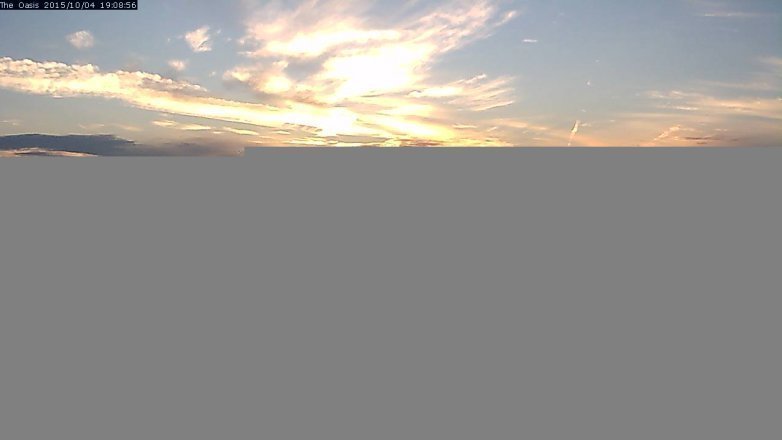 Lake Travis webcam, October 4, 2015 6:15 PM CT