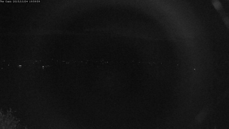 Lake Travis webcam, October 4, 2015 7:05 PM CT