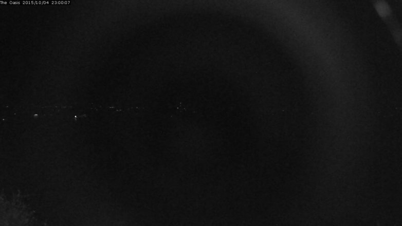 Lake Travis webcam, October 4, 2015 10:05 PM CT