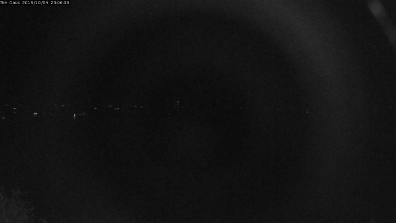 Lake Travis webcam, October 4, 2015 10:10 PM CT
