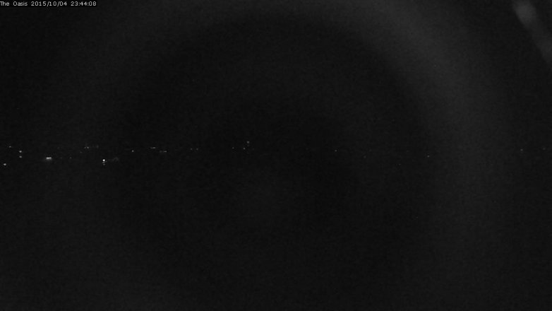 Lake Travis webcam, October 4, 2015 10:50 PM CT