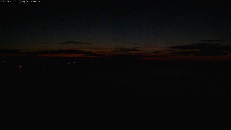 Lake Travis webcam, October 5, 2015 6:55 PM CT