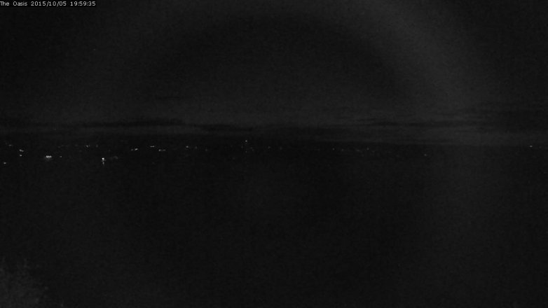 Lake Travis webcam, October 5, 2015 7:05 PM CT