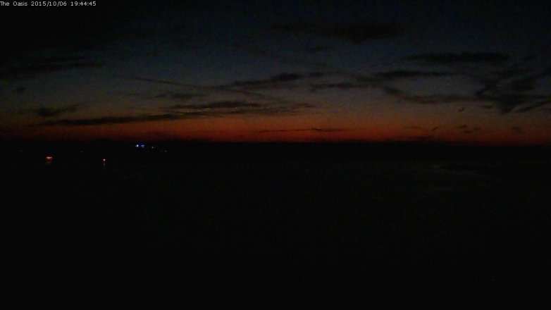 Lake Travis webcam, October 6, 2015 6:50 PM CT