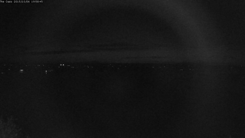 Lake Travis webcam, October 6, 2015 7:05 PM CT