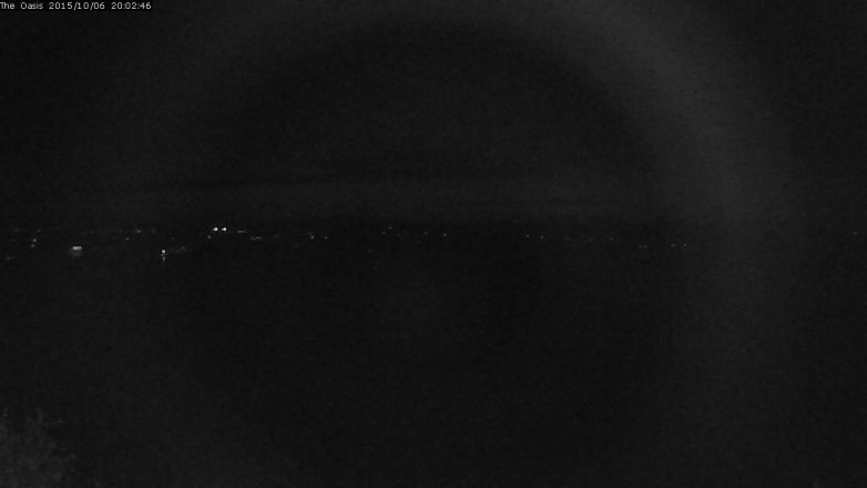 Lake Travis webcam, October 6, 2015 7:10 PM CT