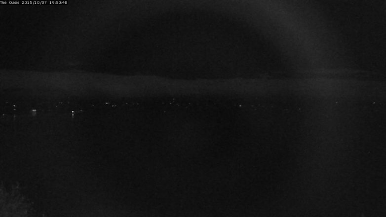 Lake Travis webcam, October 7, 2015 6:55 PM CT