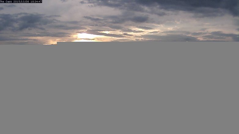 Lake Travis webcam, October 8, 2015 5:40 PM CT