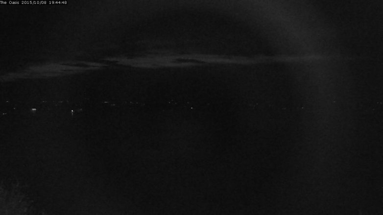 Lake Travis webcam, October 8, 2015 6:50 PM CT