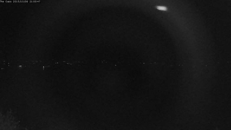 Lake Travis webcam, October 8, 2015 8:05 PM CT